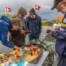 Loppemarked i Egernsund trods regnbyger (1)