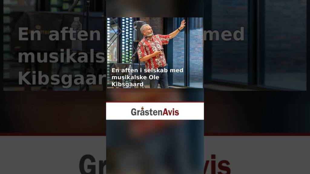 En aften i selskab med musikalske Ole Kibsgaard