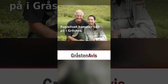 Fuglelivet kommer tæt på i Gråsten
