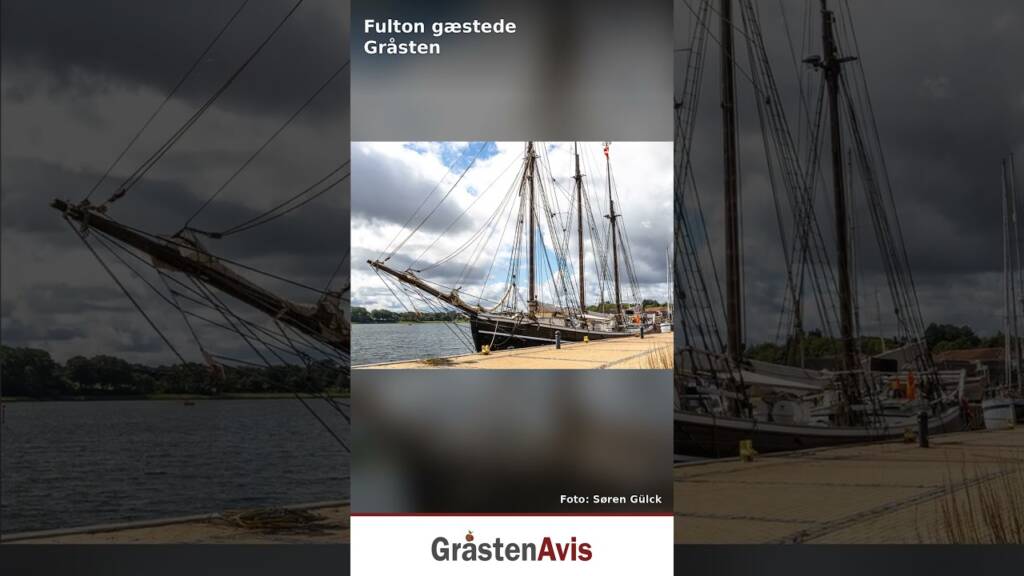 Skonnerten Fulton gæstede Gråsten – video fra Gråsten Avis