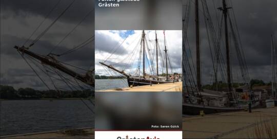Skonnerten Fulton gæstede Gråsten – video fra Gråsten Avis