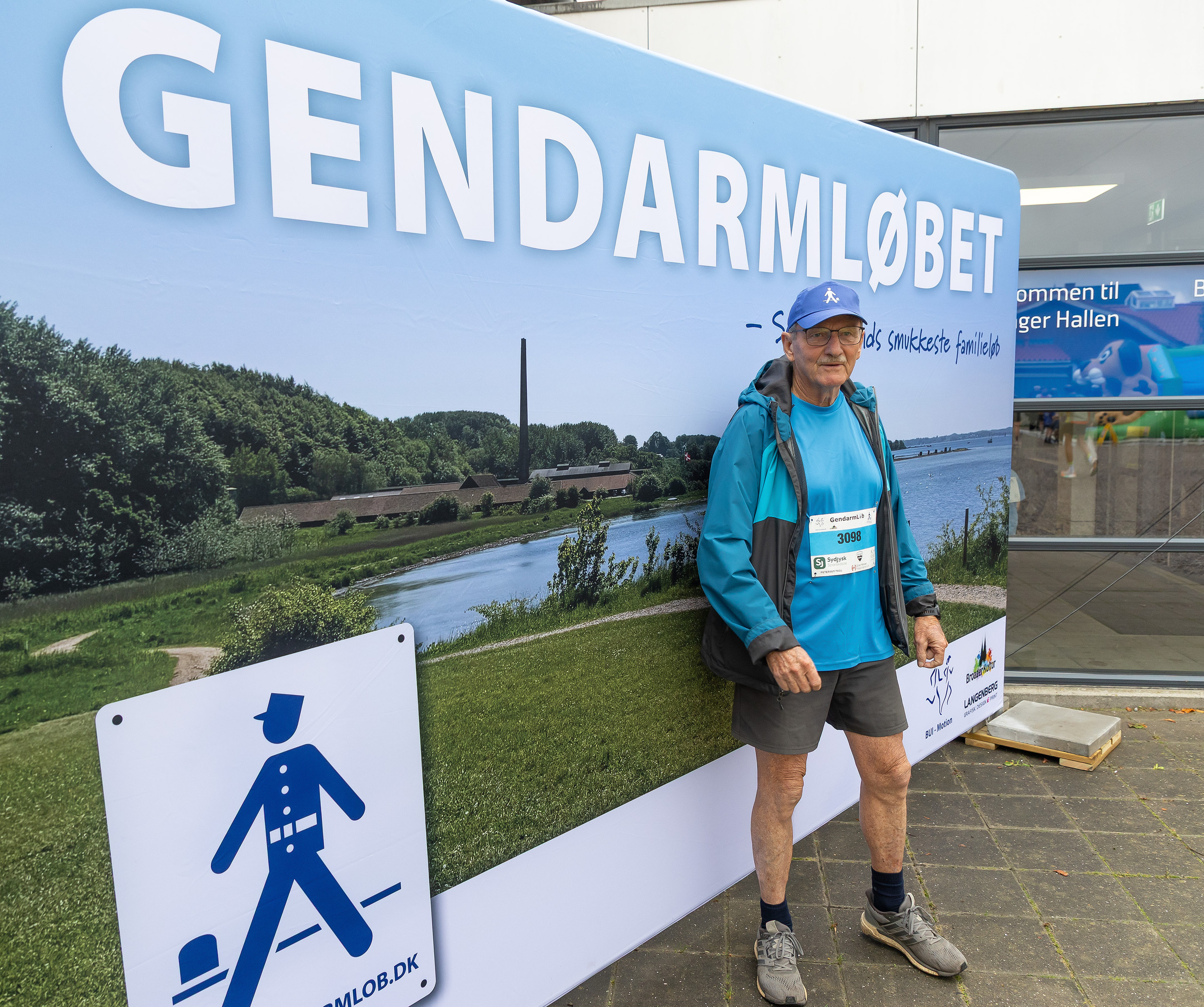 Gendarmløbets ældste deltager Gendarmløbets ældste deltager