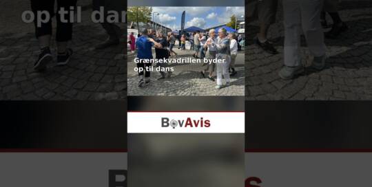 Grænsekvadrillen byder op til dans