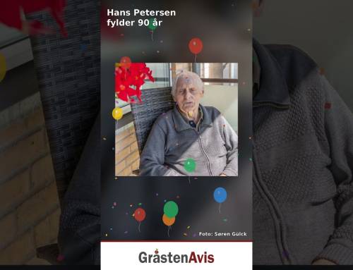 Hans Petersen, Gråsten, fylder 90 år