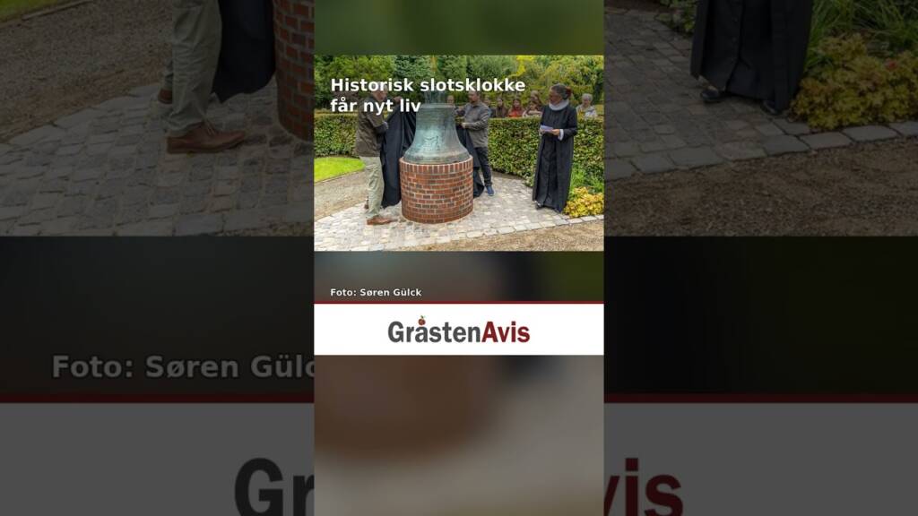 Historisk slotsklokke får nyt liv
