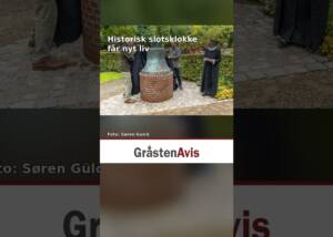 Historisk slotsklokke får nyt liv