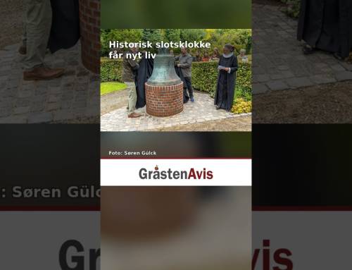 Historisk slotsklokke får nyt liv