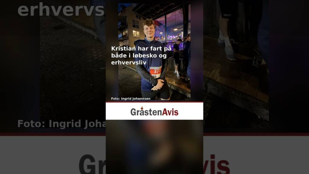 Kristian har fart på både i løbesko og erhvervsliv