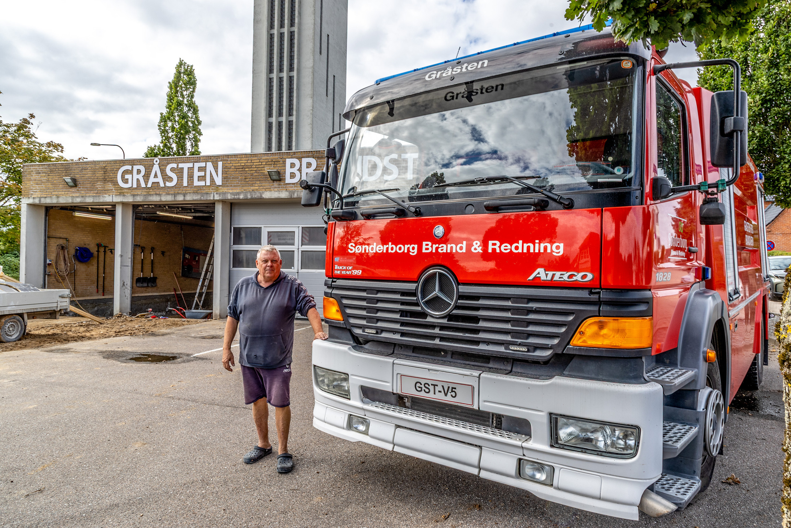 Ny stigevogn kræver ombygning af brandstationen