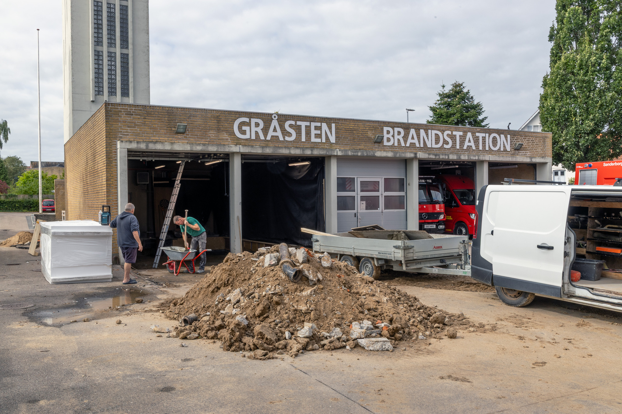Ny stigevogn kræver ombygning af brandstationen