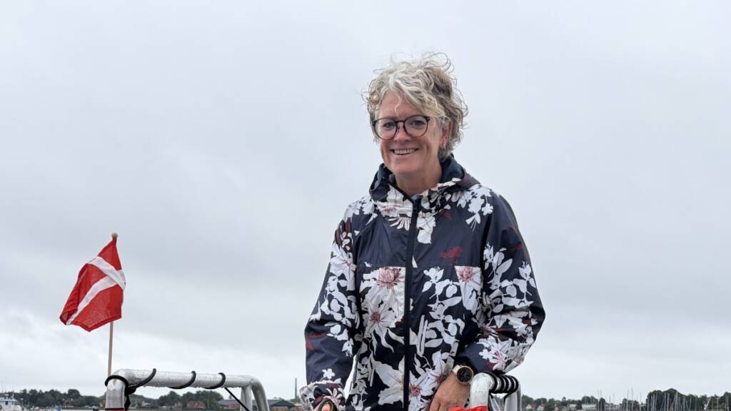 Indvielse af ny trappe til badebroen ved Bryggen i Gråsten (1)