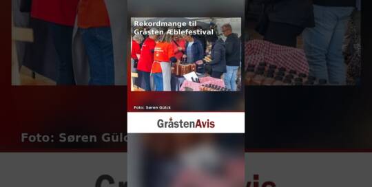 Rekordmange til Gråsten Æblefestival