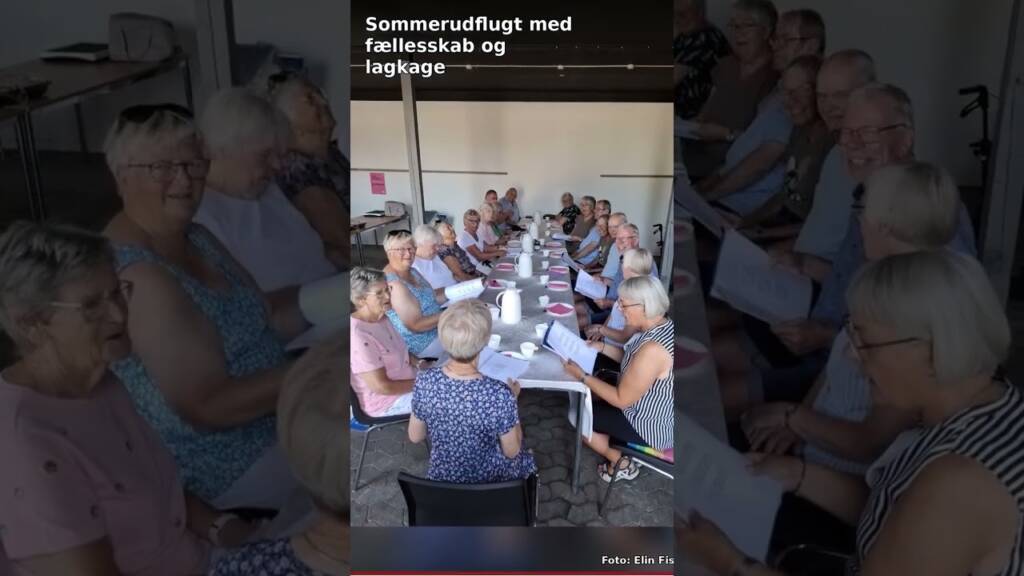 Sommerudflugt med fællesskab og lagkage