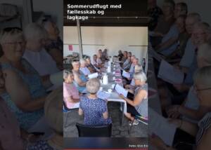 Sommerudflugt med fællesskab og lagkage