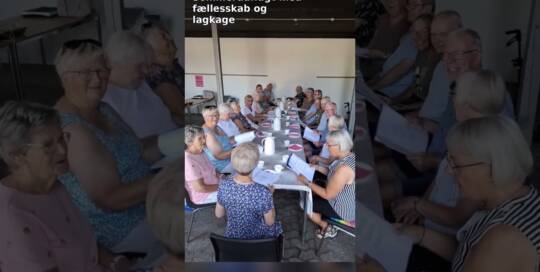Sommerudflugt med fællesskab og lagkage