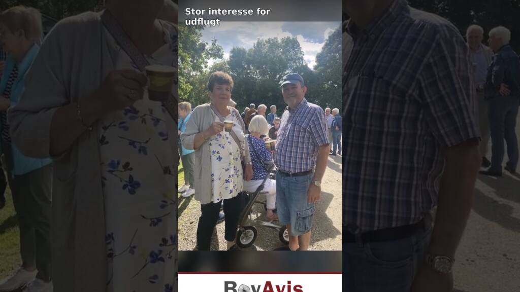Stor interesse for udflugt