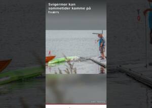 Svigermor kan sommetider komme på tværs
