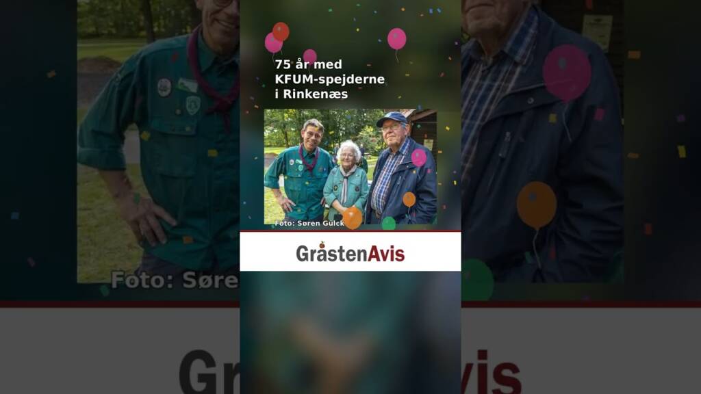 180 fejrede 75 år med KFUM-spejderne i Rinkenæs