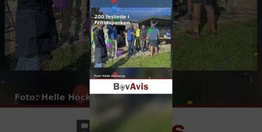 200 festede i Fritidsparken