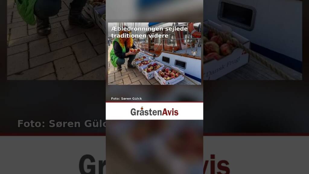 Æbledronningen sejlede traditionen videre