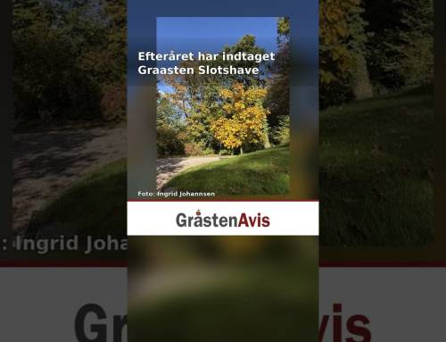 Efteråret har indtaget Graasten Slotshave