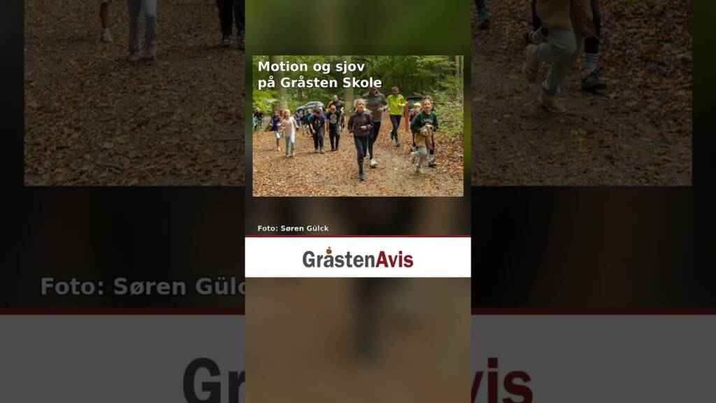 Motion og sjov på Gråsten Skole