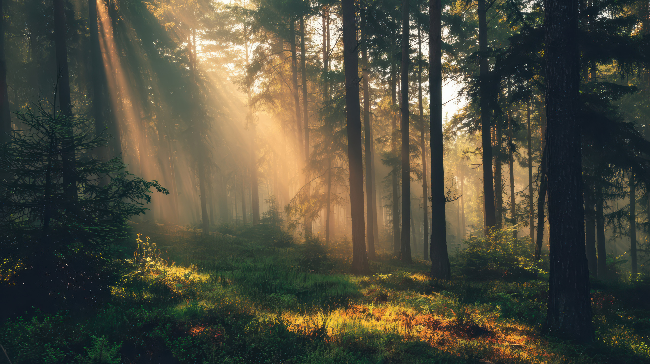 Morgenlys gennem tåget skov – pilgrimsvandring fra Gråsten Kapel