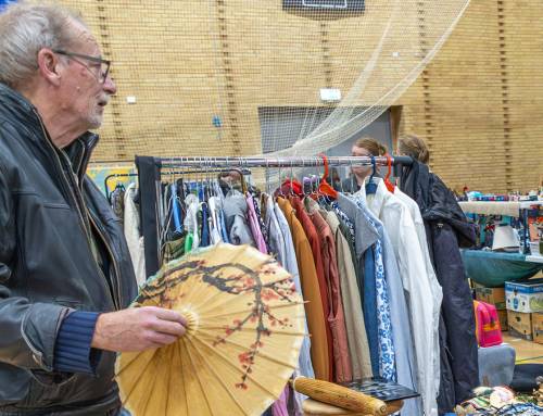 Stort rykind til loppemarked