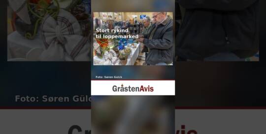 Stort rykind til loppemarked