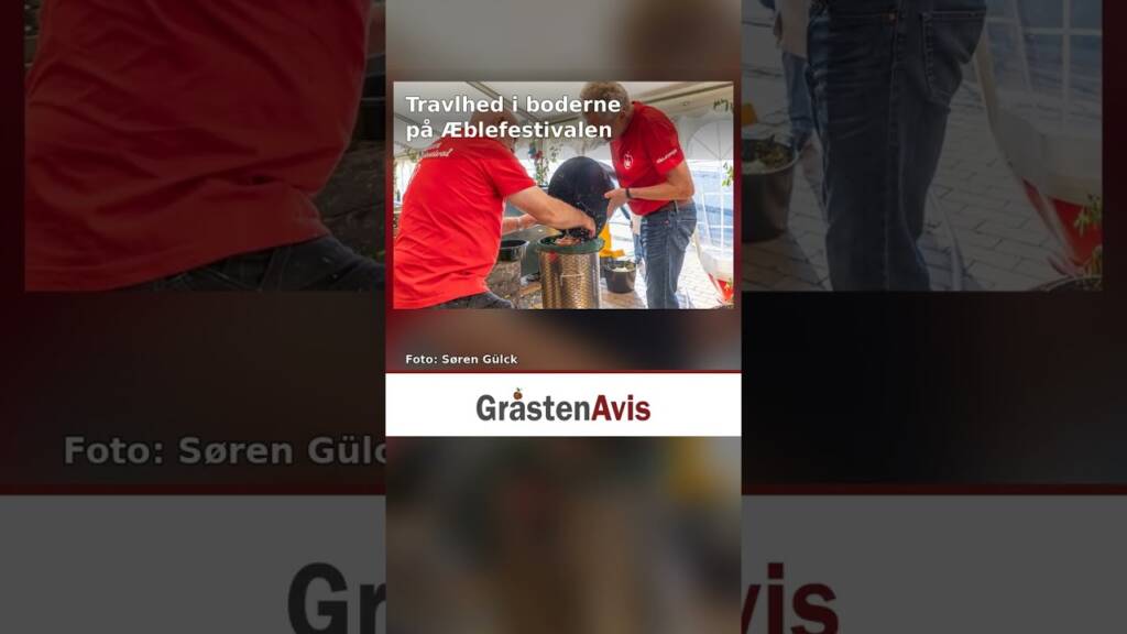 Travlhed i boderne på Æblefestivalen