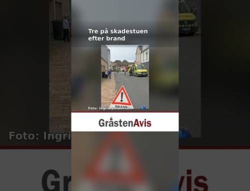 Tre på skadestuen efter voldsom brand