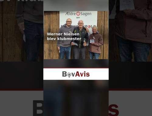 Werner Nielsen blev klubmester