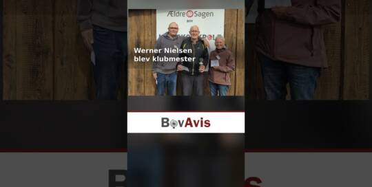 Werner Nielsen blev klubmester